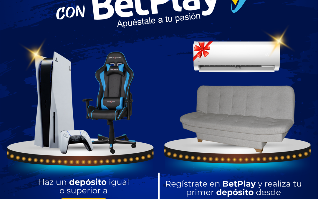 DEPOSITA Y GANA EN GRANDE CON BETPLAY