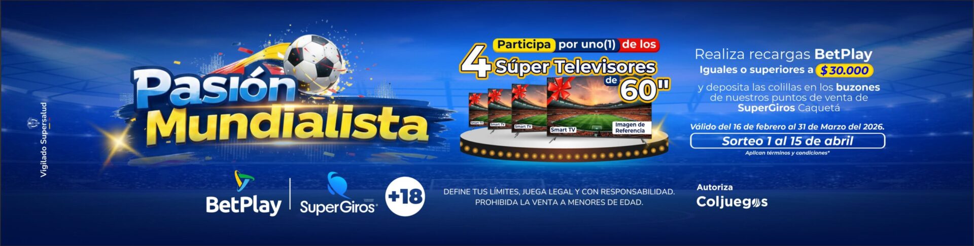 WEB BANNER Betplay Campaña Pasion Mundialista